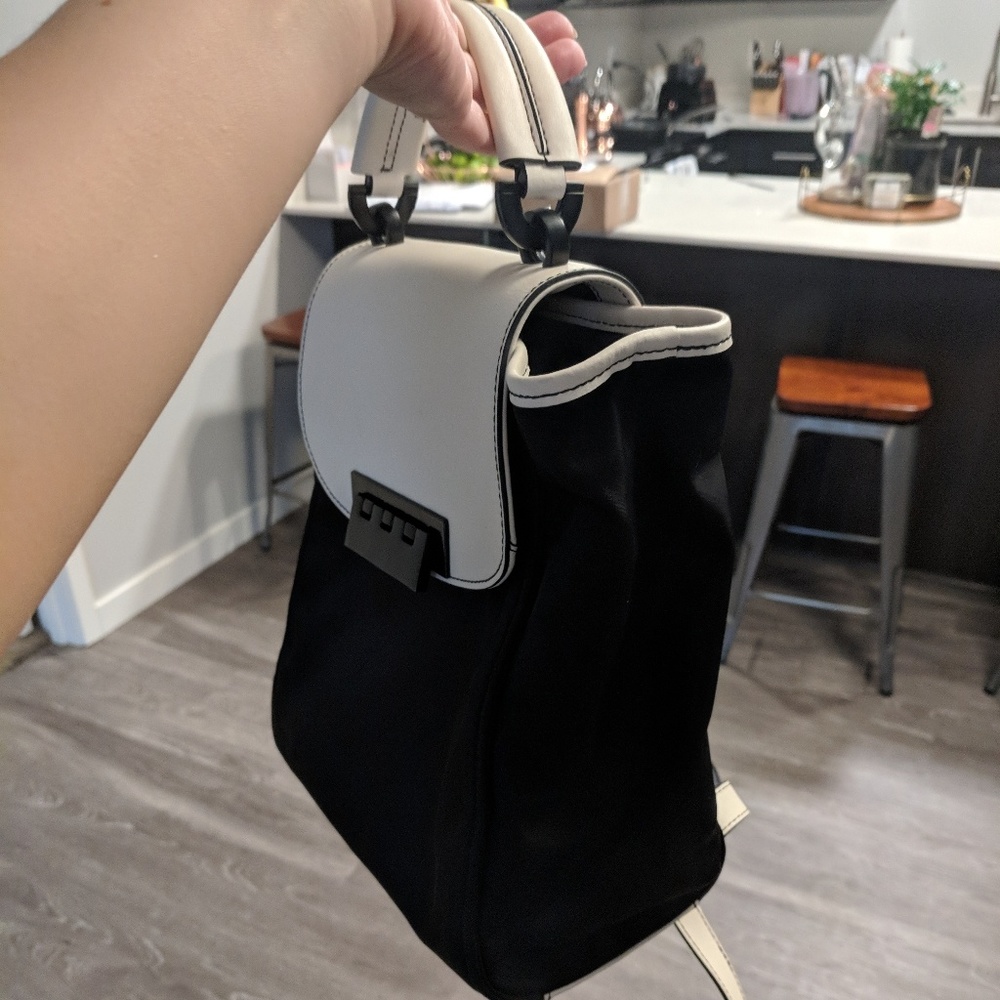 EUC ZAC Zac Posen Leather Backpack